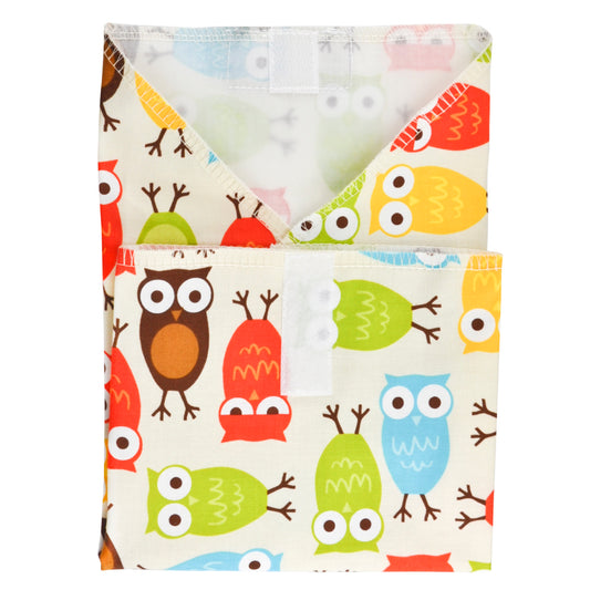 Planet Wise Sandwich Wrap - 13" x 13" - Owl