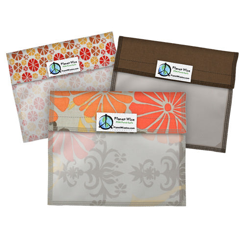 Planet Wise Snack Window Bag Gift Set of 3 - Sunrise